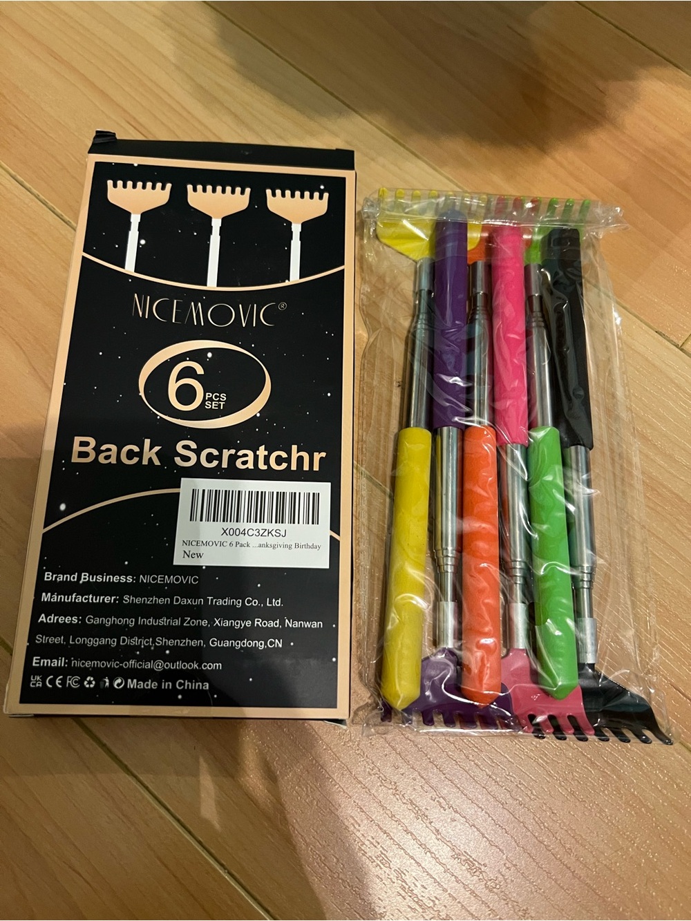 Back Scratcher Set - Multicolor - Picture 3 of 7